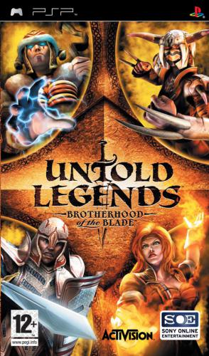 The coverart image of Untold Legends: Brotherhood of the Blade