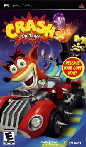 The coverart image of Crash Tag Team Racing