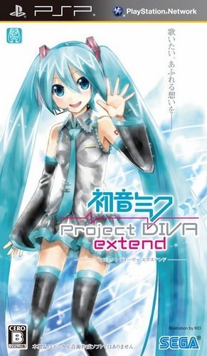 The coverart image of Hatsune Miku: Project Diva Extend (Spanish)