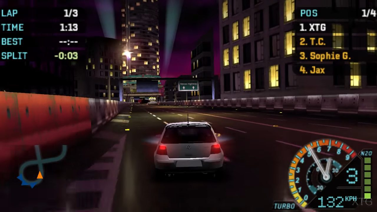 PSP Need For Speed Underground Rivals Gameplay 
