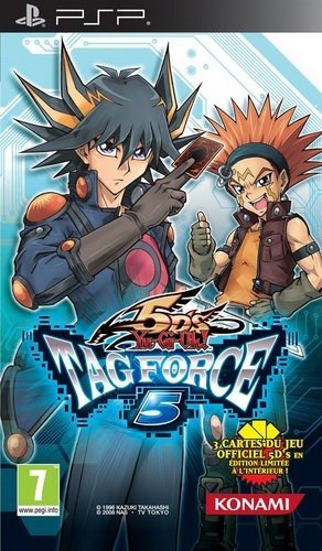 تحميل لعبة Yu-Gi-Oh Tag force 5 من ميجا Yu-Gi-Oh_5Ds_Tag_Force_5_EUR_PSP-Coverart