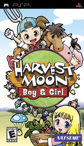 The coverart image of Harvest Moon: Boy & Girl