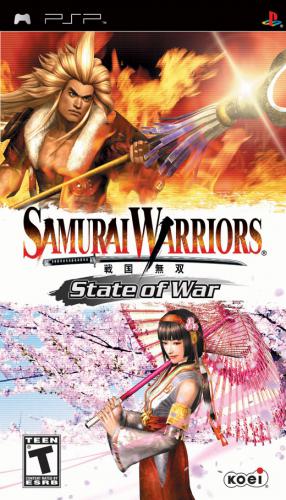 The coverart image of Samurai Warriors: State of War