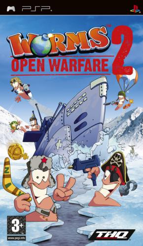 The coverart image of Worms: Open Warfare 2
