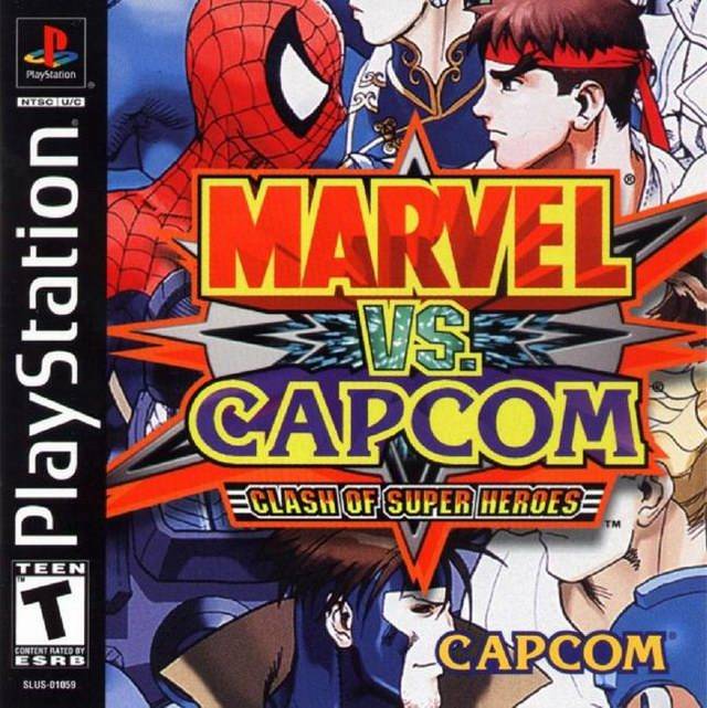 The coverart image of Marvel vs. Capcom: Clash of Super Heroes