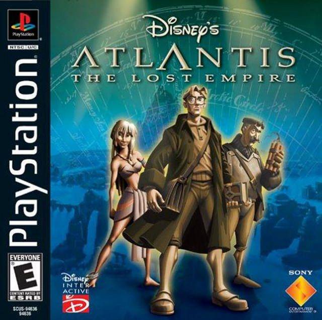The coverart image of Atlantis: The Lost Empire
