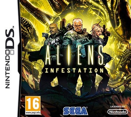 The coverart image of Aliens: Infestation