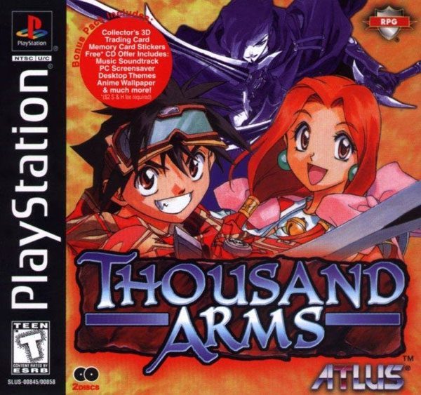 The coverart image of Thousand Arms (Undub)