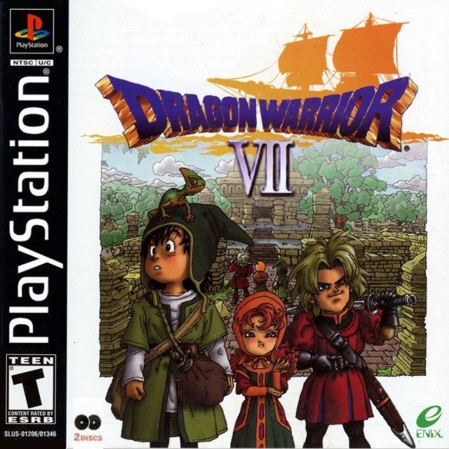 The coverart image of Dragon Warrior VII