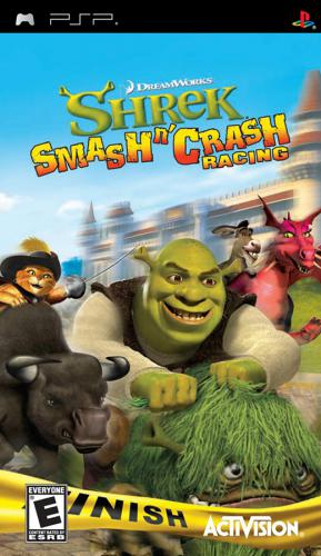 The coverart image of Shrek: Smash n' Crash Racing