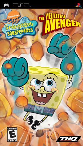 The coverart image of SpongeBob SquarePants: The Yellow Avenger