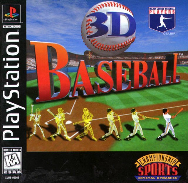 The coverart image of 3D Baseball: The Majors