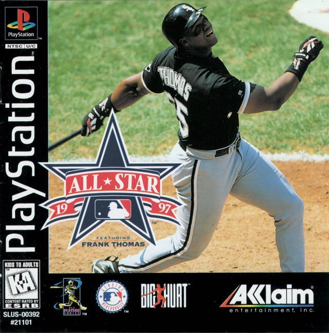 The coverart image of All-Star Baseball '97 Featuring Frank Thomas