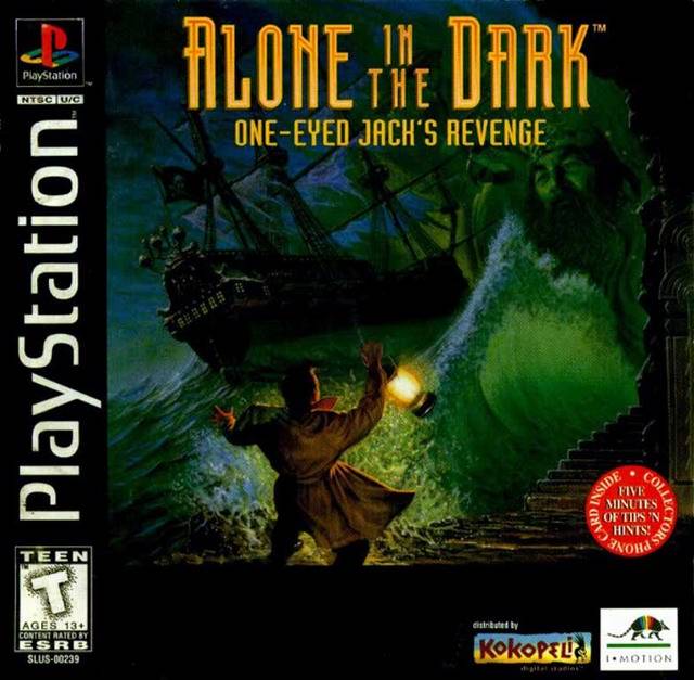 The coverart image of Alone in the Dark 2: One Eyed Jack's Revenge