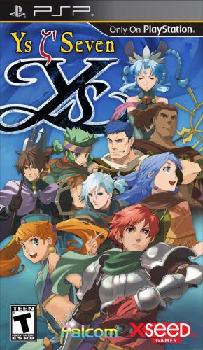 The coverart image of Ys Seven