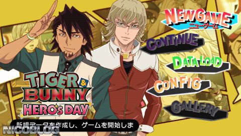 Tiger & Bunny: Hero's Day (Japan) PSP ISO - CDRomance