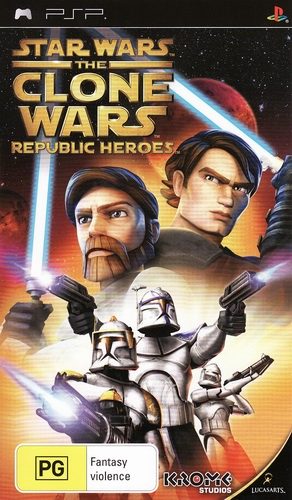 The coverart image of Star Wars: The Clone Wars - Republic Heroes