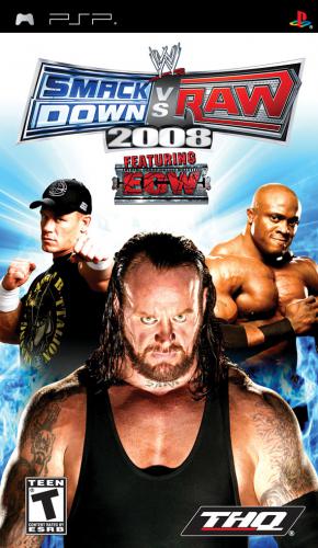 The coverart image of WWE SmackDown! vs. RAW 2008 featuring ECW