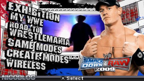 WWE SmackDown! vs. RAW 2009 featuring ECW Screenshot #1