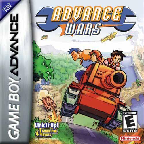 The coverart image of Advance Wars