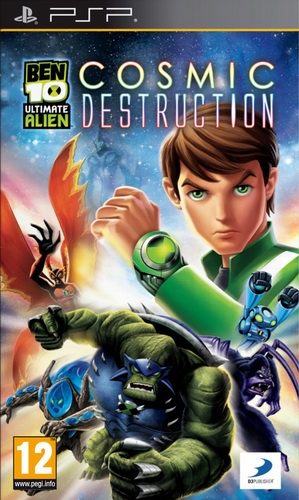 The coverart image of Ben 10: Ultimate Alien - Cosmic Destruction
