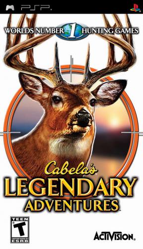 The coverart image of Cabela's Legendary Adventures