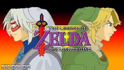 The coverart image of Zelda: Oni Link Begins