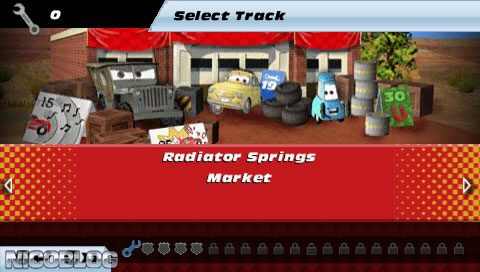 Disney-Pixar's Cars - Race-O-Rama ROM (ISO) Download for Sony