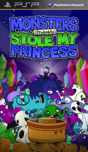 The coverart image of Monsters (Probably) Stole My Princess