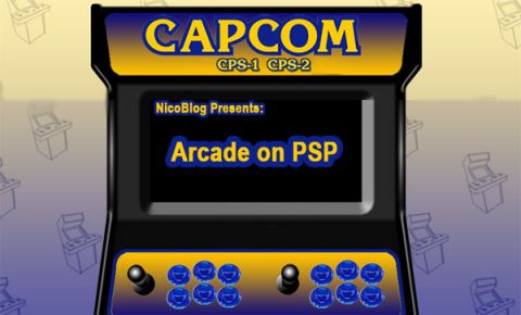 The coverart image of Play Arcade Game Roms on PSP: CPS1/CPS2