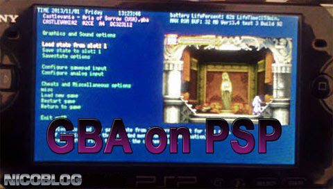 The coverart image of GameBoy Advance (GBA) Emulators for PSP