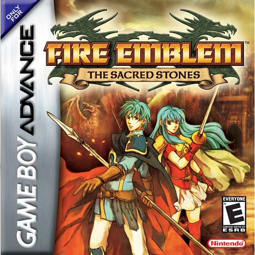 The coverart image of Fire Emblem: The Sacred Stones