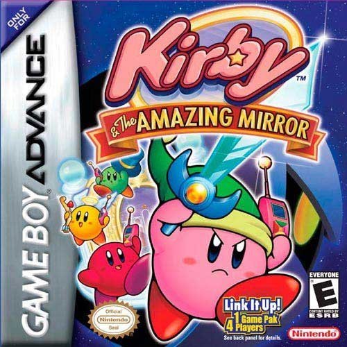 The coverart image of Kirby & the Amazing Mirror