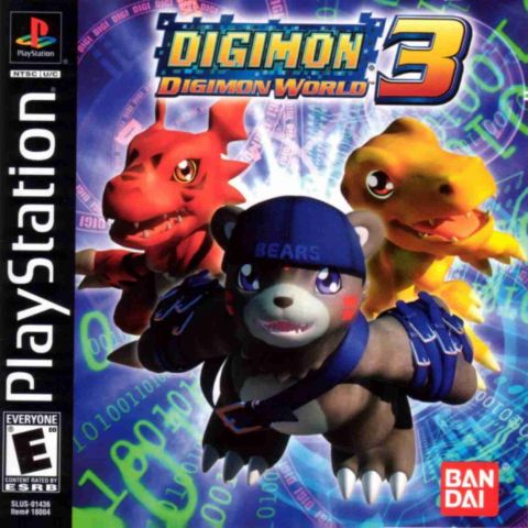 The coverart image of Digimon World 3