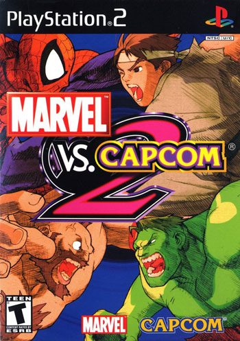 The coverart image of Marvel vs Capcom 2