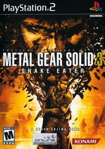 The coverart image of Metal Gear Solid 3: Snake Eater