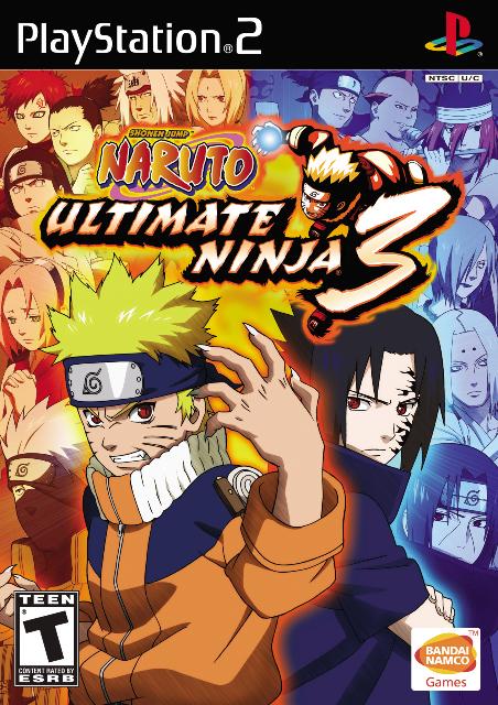 The coverart image of Naruto: Ultimate Ninja 3