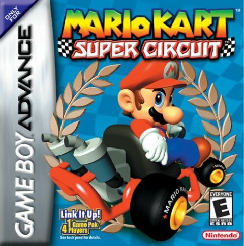 The coverart image of Mario Kart: Super Circuit