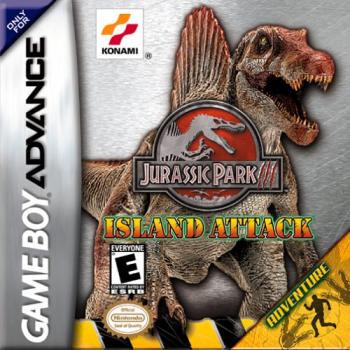 The coverart image of Jurassic Park III: Island Attack