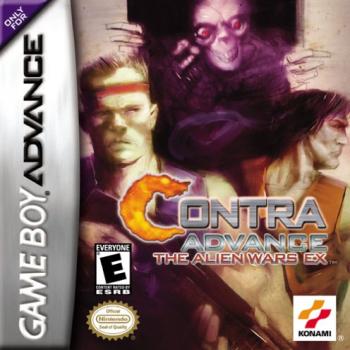 The coverart image of Contra Advance: The Alien Wars EX