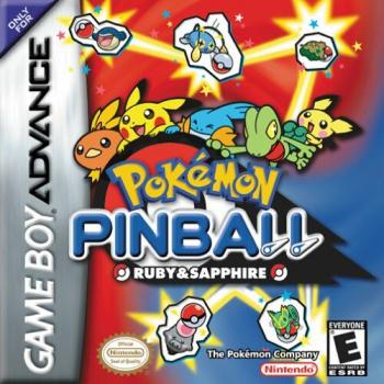 The coverart image of Pokemon Pinball: Ruby & Sapphire