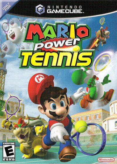 The coverart image of Mario Power Tennis