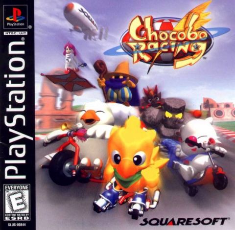The coverart image of Chocobo Racing