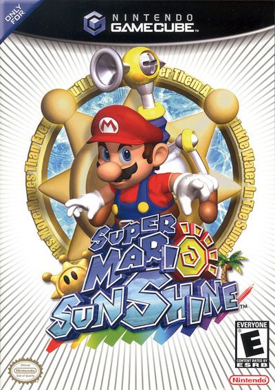 The coverart image of Super Mario Sunshine