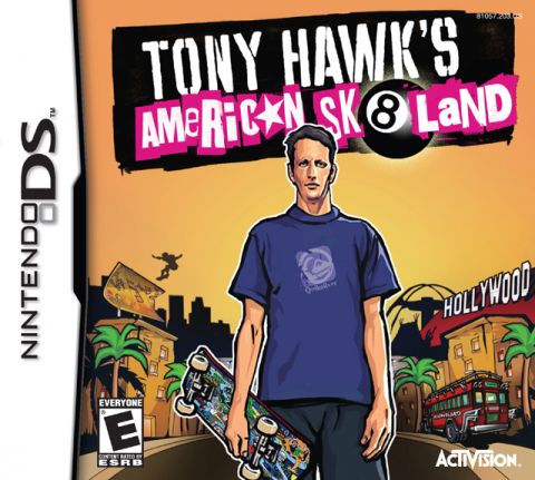 The coverart image of Tony Hawk's American Sk8land