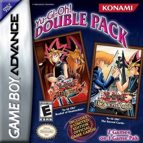 The coverart image of Yu-Gi-Oh! Double Pack: Reshef of Destruction/The Sacred Cards