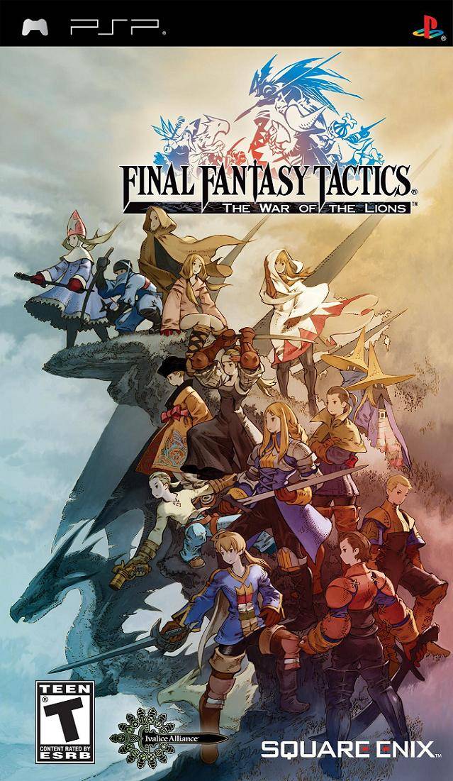 The coverart image of Final Fantasy Tactics: The War of the Lions