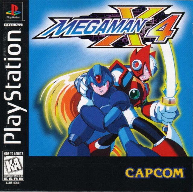 The coverart image of Mega Man X4