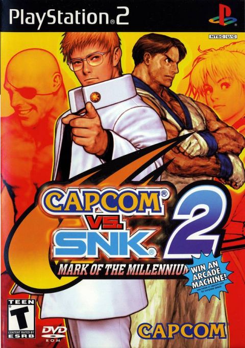 The coverart image of Capcom vs. SNK 2: Mark of the Millennium 2001