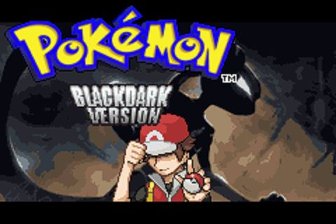 The coverart image of Pokemon Black Dark (Hack)